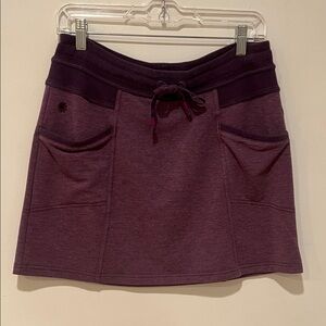 Athleta Deep Purple Mini Skirt